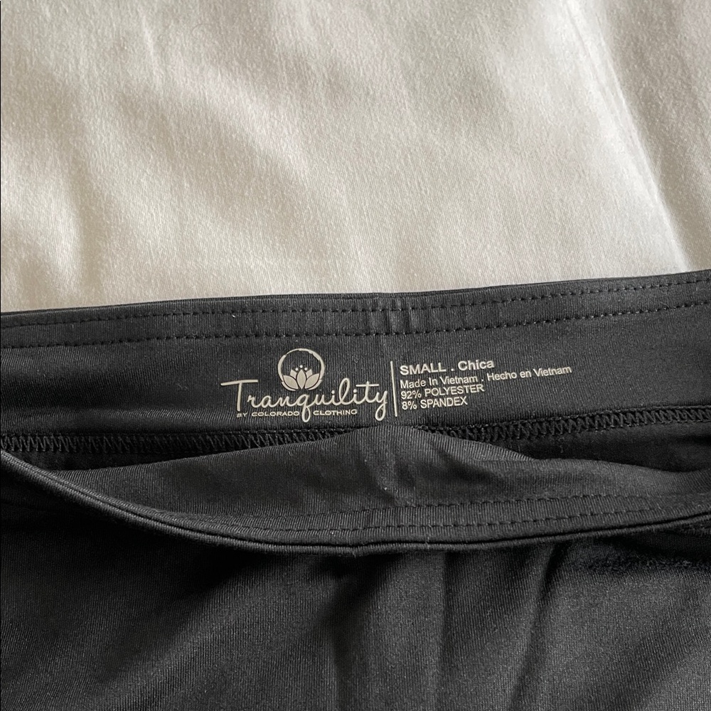 Tranquility Black Skort